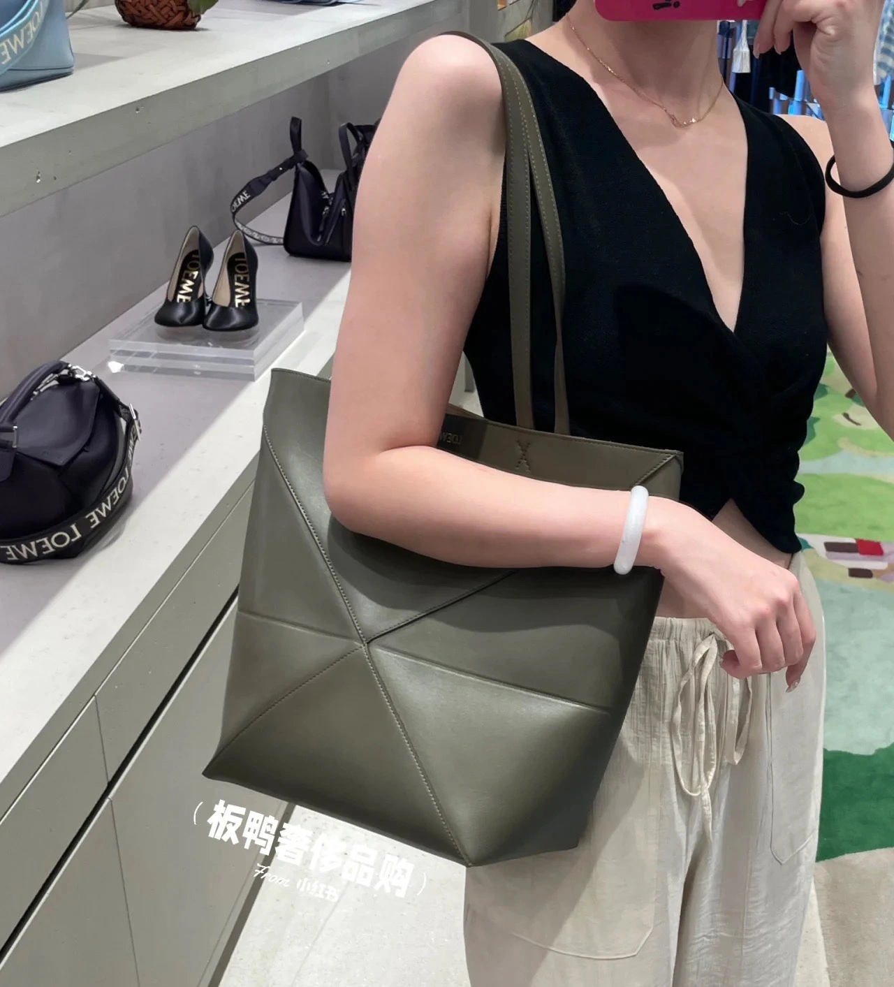 Loewe Shopping Bags Effortless 72043