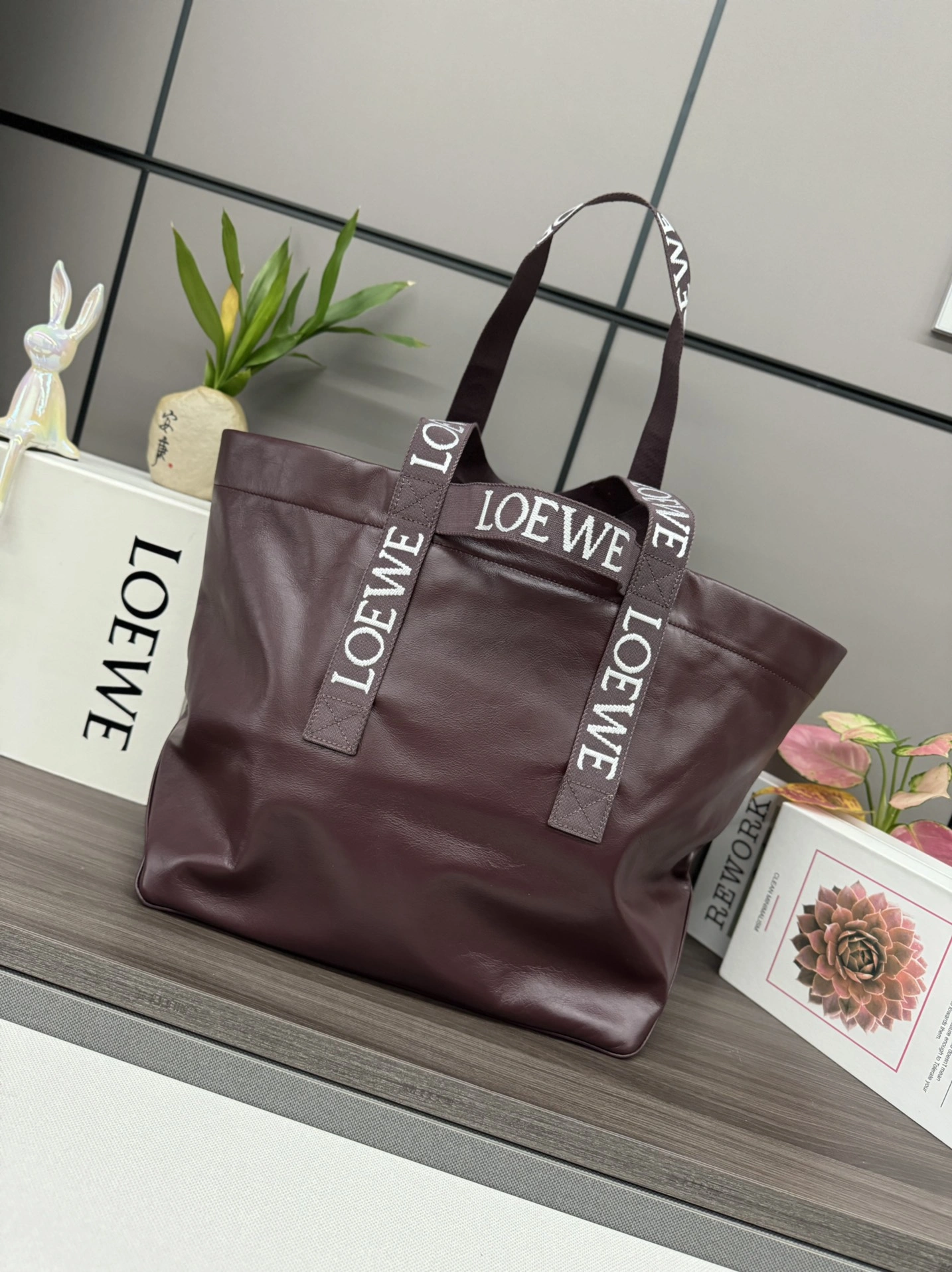 RelaxedFit Loewe Shopping Bags 67129
