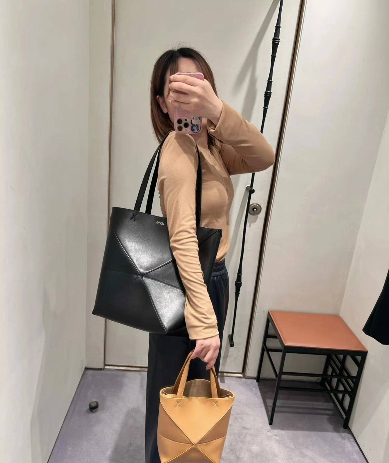 Loewe Shopping Bags ModernLook 67177
