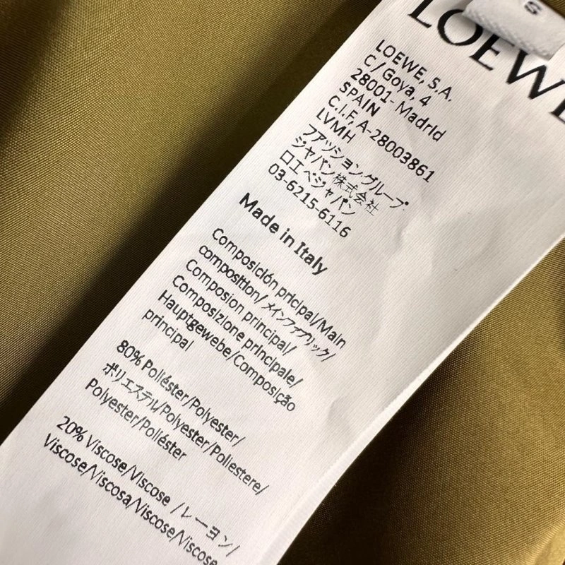 Loewe Short Pants Stretchable 149671