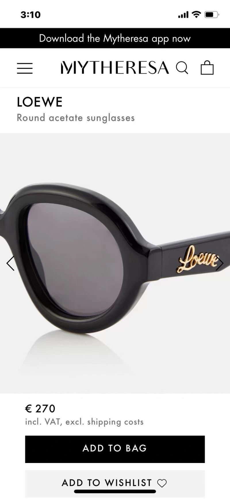 Loewe Sunglasses QuickDry 280338