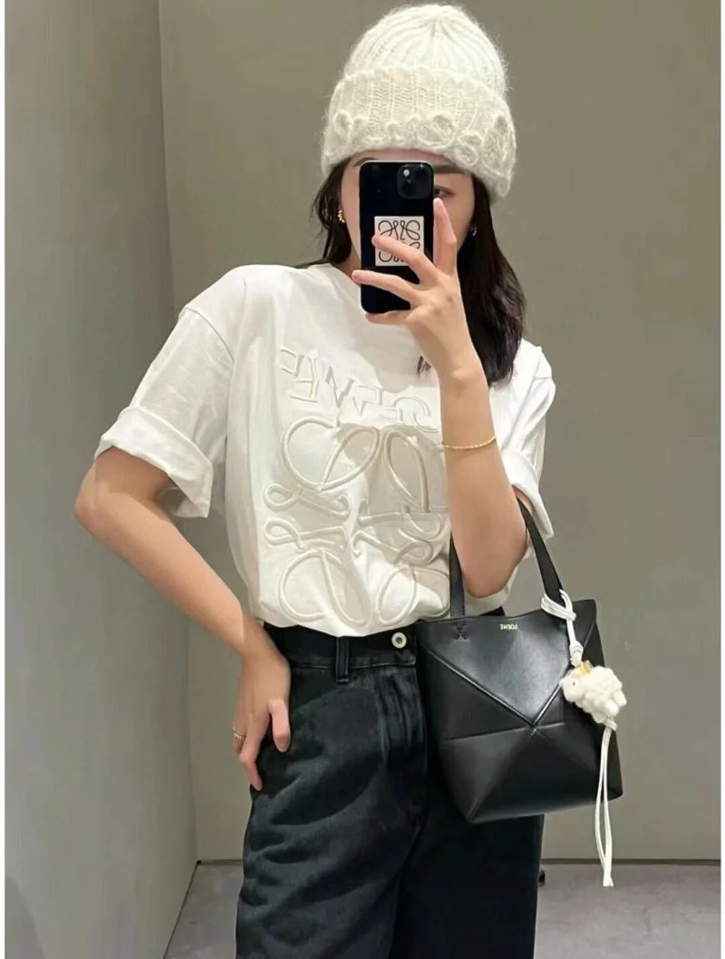 Loewe T-Shirts Effortless 163746