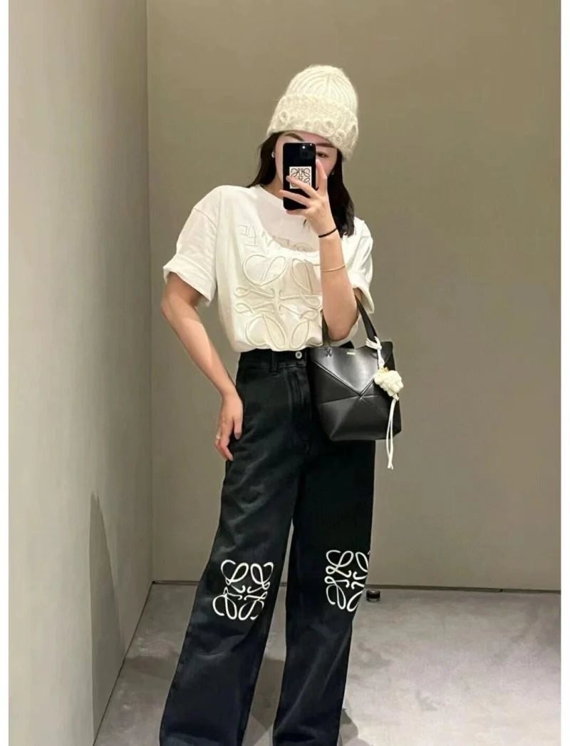 Loewe T-Shirts Effortless 163746