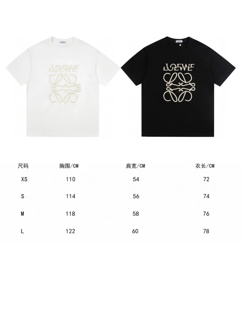 Loewe T-Shirts Effortless 163746
