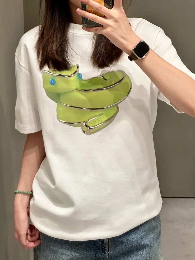 Loewe T-Shirts Bold 163740