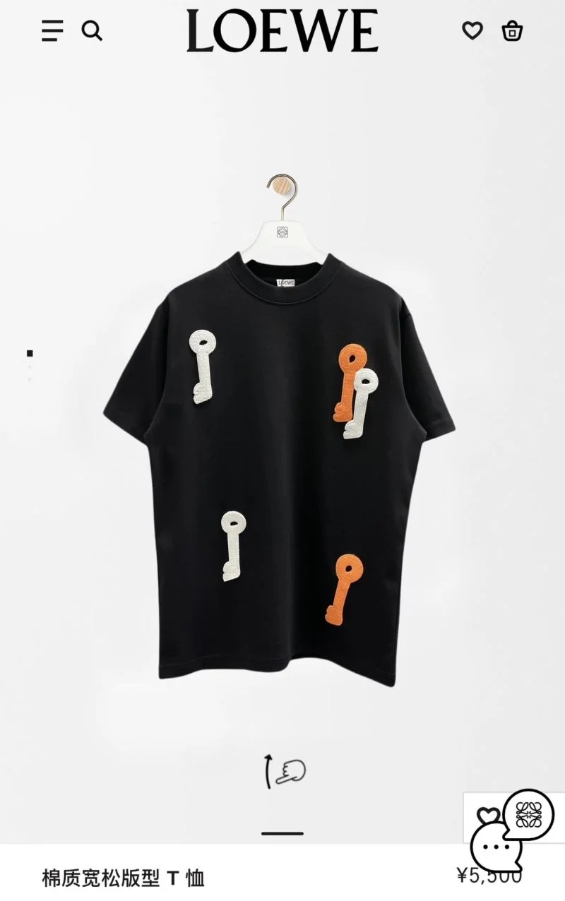 Trendy Loewe T-Shirts 163703