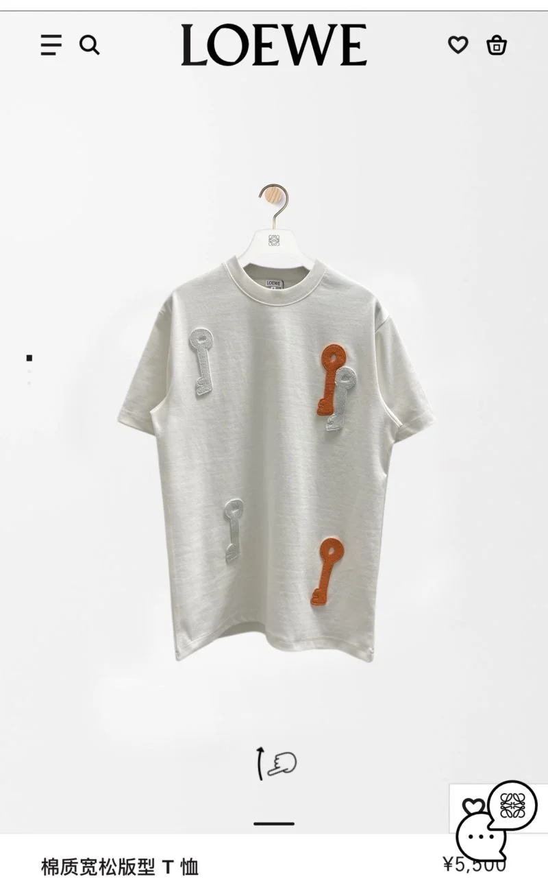 Loewe T-Shirts Stylish 163705