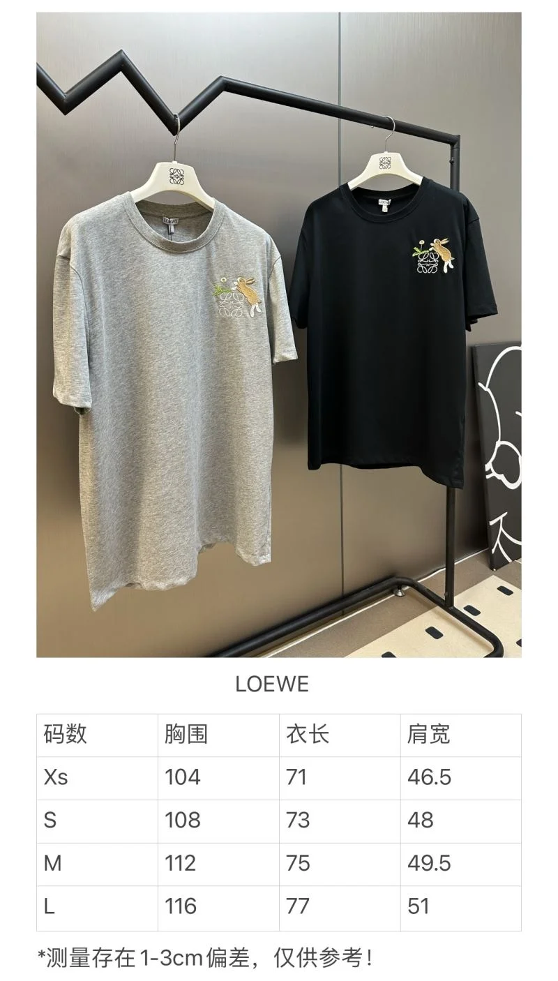 Loewe T-Shirts WrinkleFree 163775