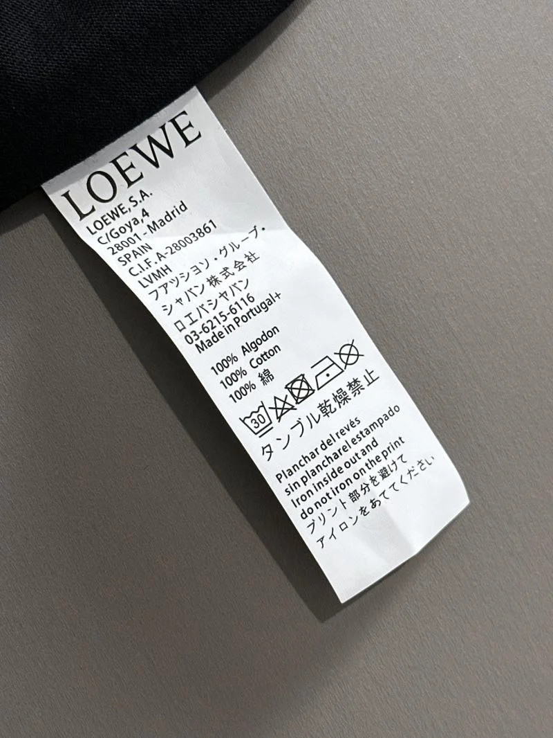 Loewe T-Shirts Sleek 163684