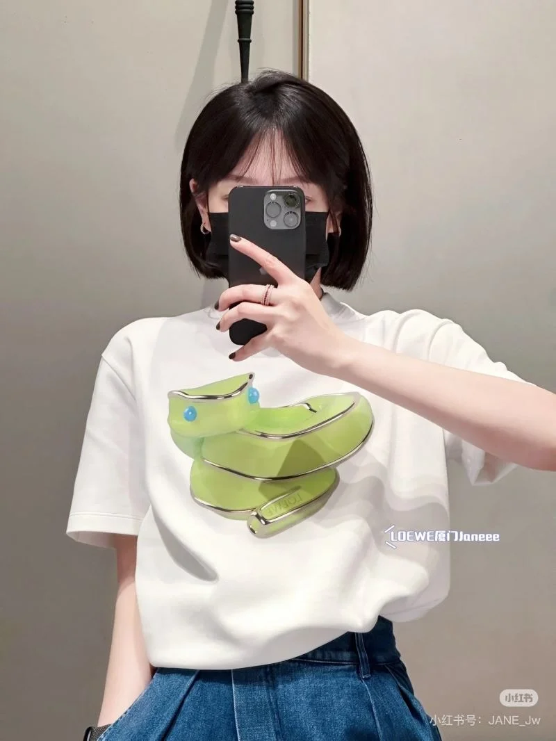 Loewe T-Shirts ZeroBulk 163666
