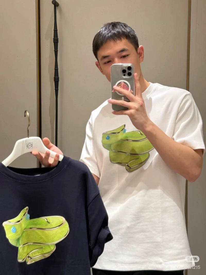 Loewe T-Shirts ZeroBulk 163666