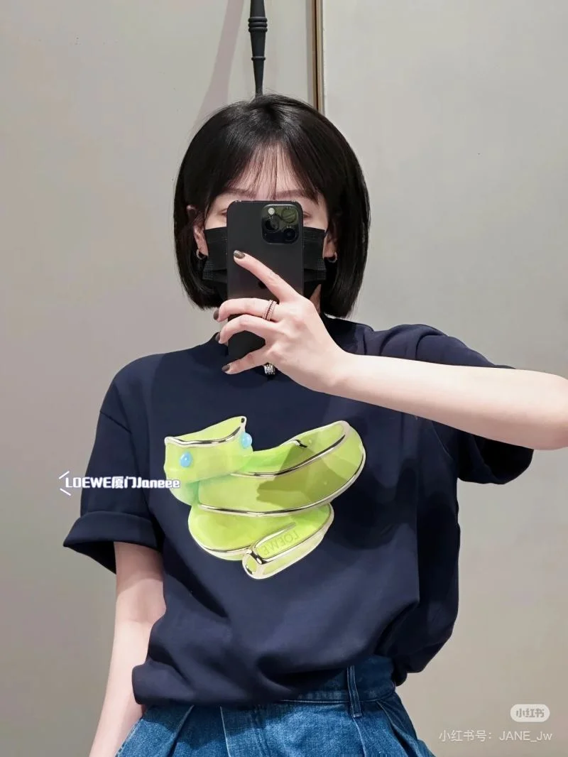 Loewe T-Shirts ZeroBulk 163666