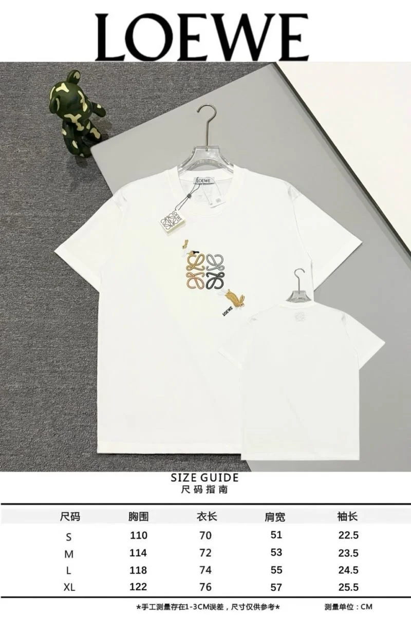 Loewe T-Shirts Soft 163651