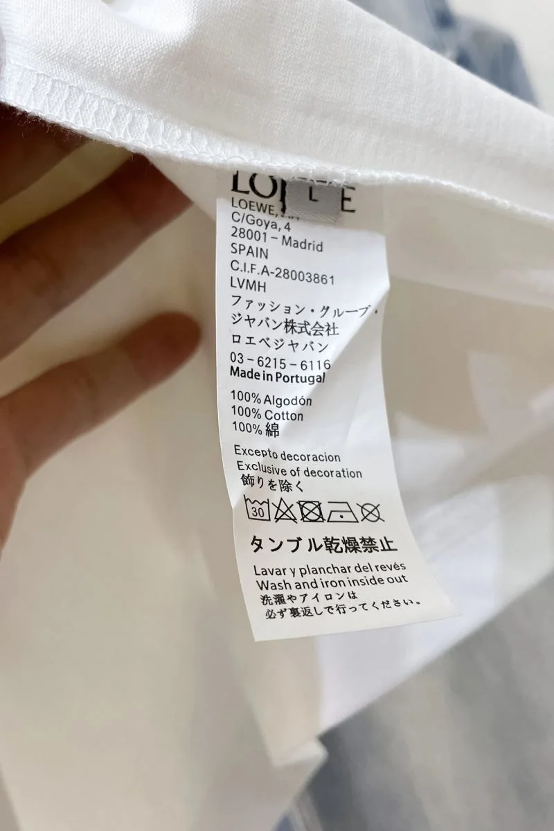 Loewe T-Shirts OdorResistant 164186