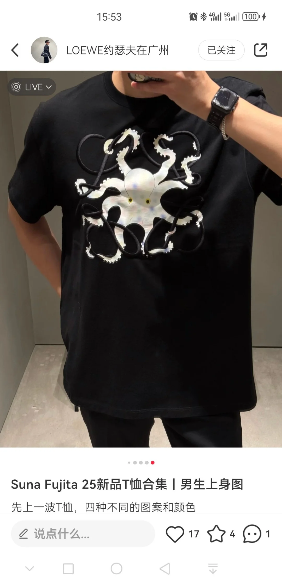 SunProtective Loewe T-Shirts 164134