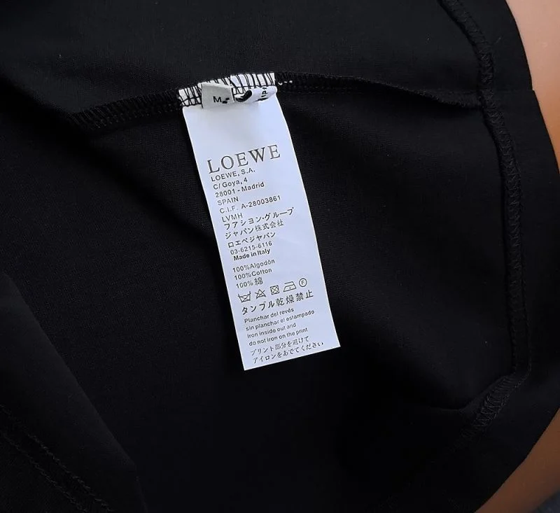 Loewe T-Shirts Lightweight 164114