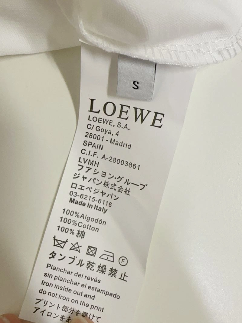 Loewe T-Shirts Bold 162709