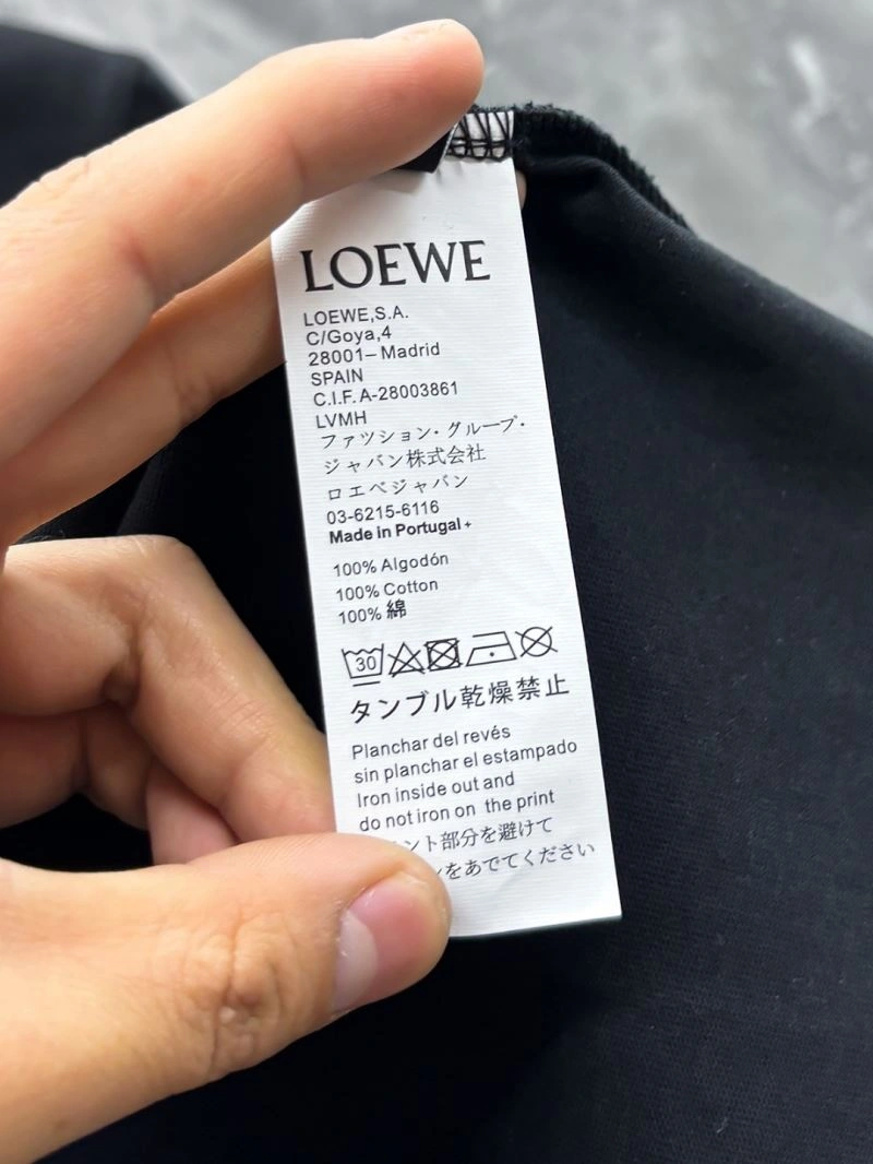 Loewe T-Shirts Breathable 161571