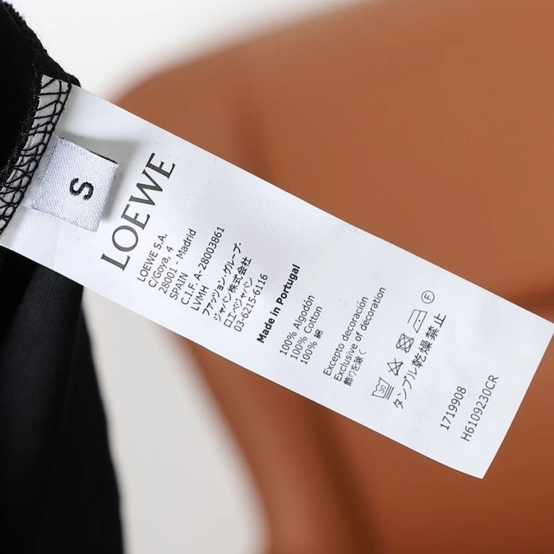 Loewe T-Shirts Effortless 161543