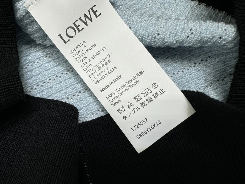 Loewe T-Shirts Breathable 156766
