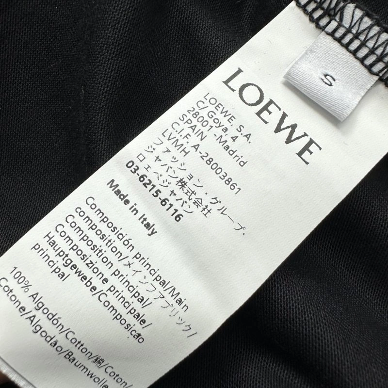 Loewe T-Shirts Breathable 149580