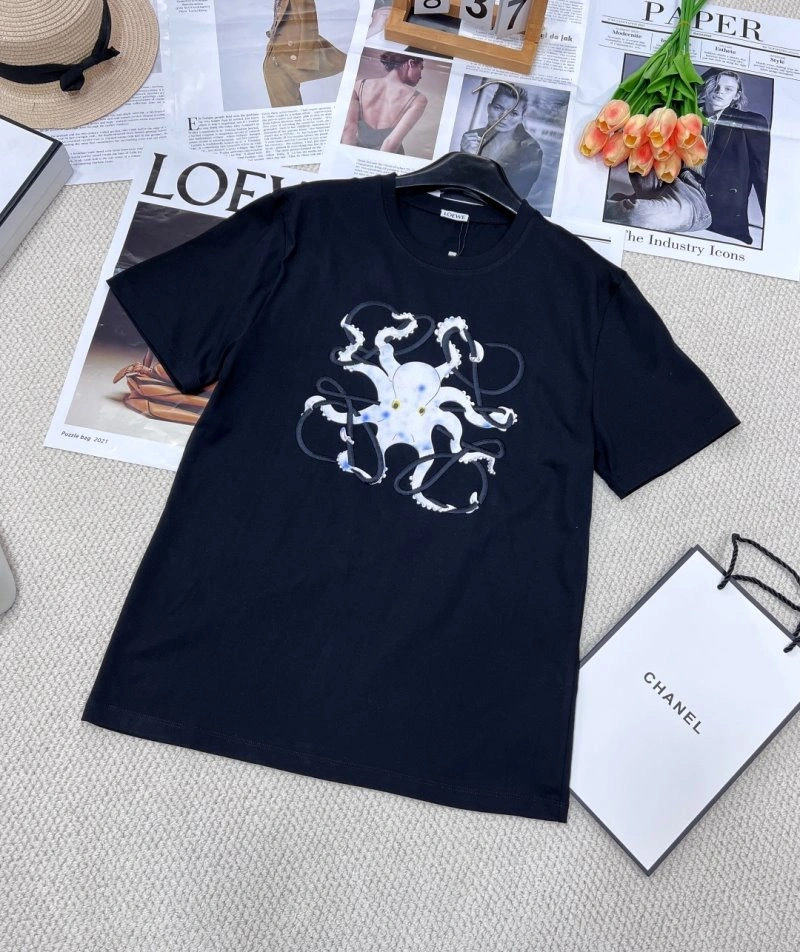 Loewe T-Shirts Minimalist 154827