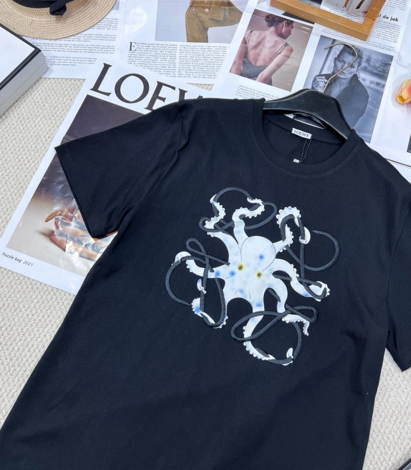Loewe T-Shirts Minimalist 154827