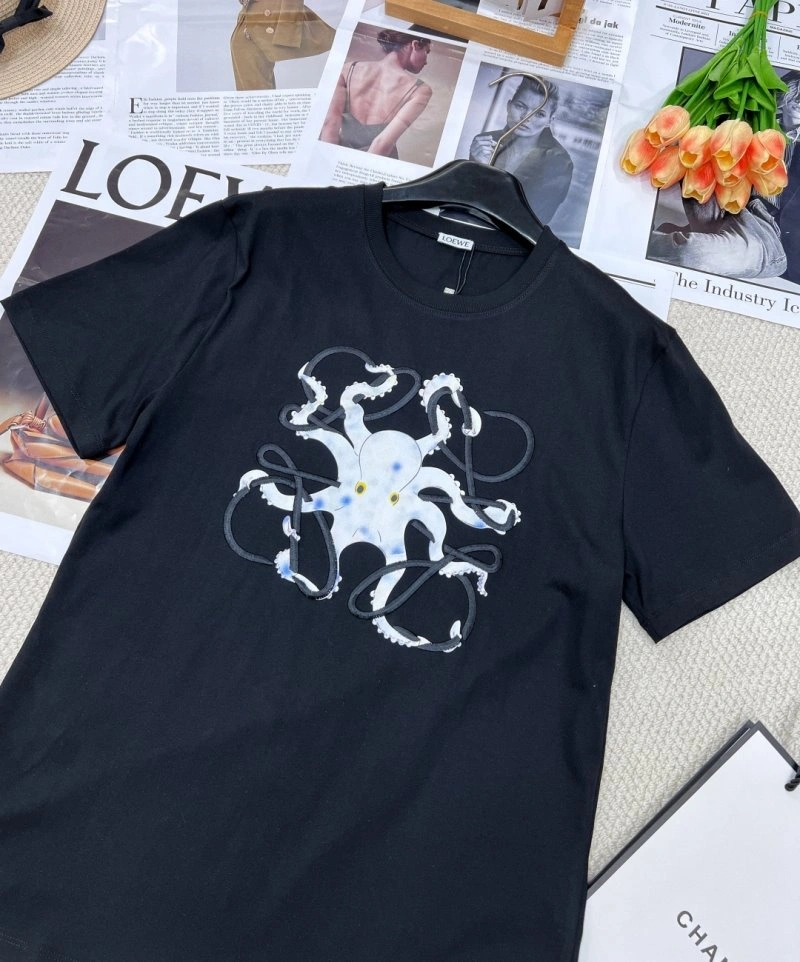 Loewe T-Shirts Minimalist 154827