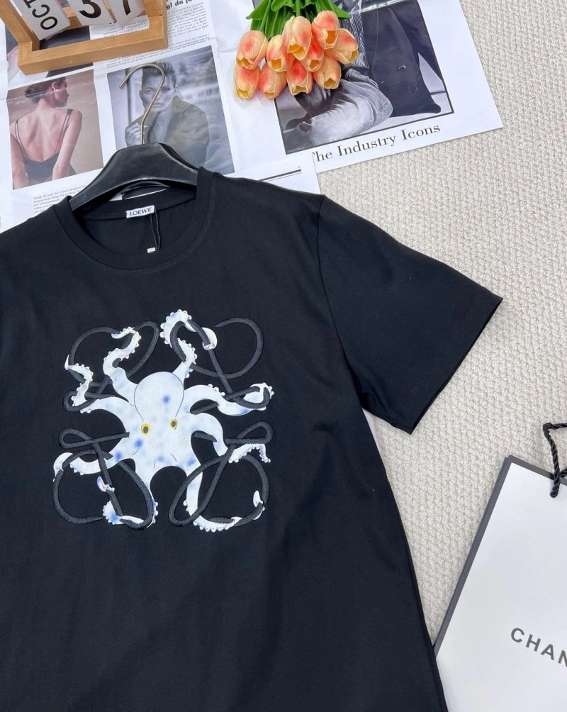 Loewe T-Shirts Minimalist 154827
