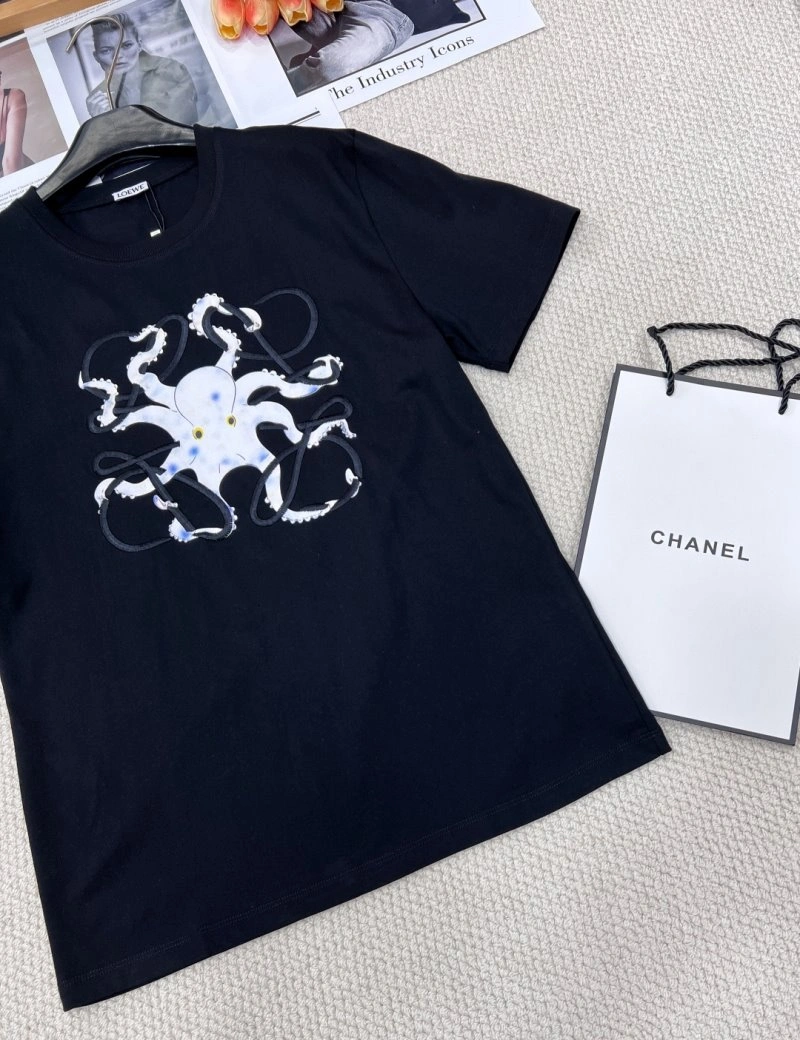 Loewe T-Shirts Minimalist 154827