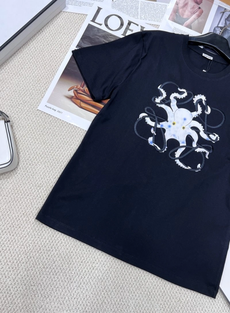 Loewe T-Shirts Minimalist 154827
