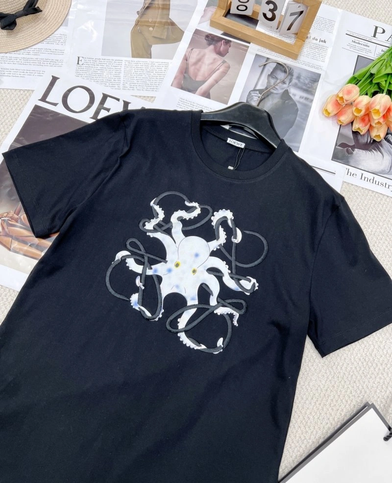 Loewe T-Shirts Minimalist 154827