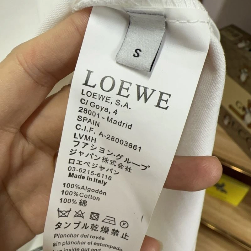 Loewe T-Shirts Bold 159294