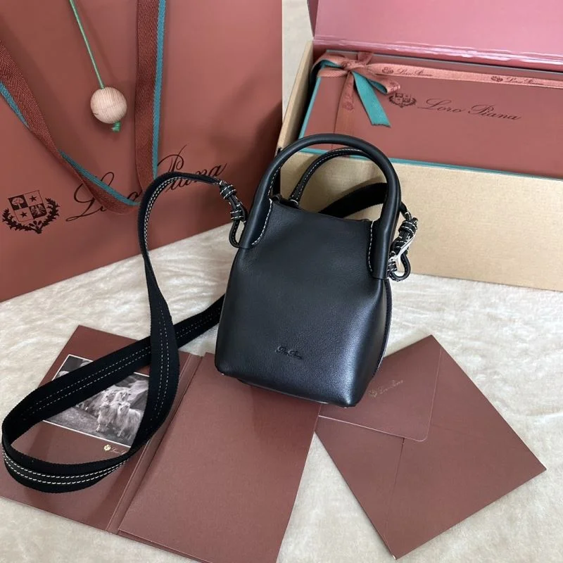 Loro Piana Bucket Bags Sleek 44034