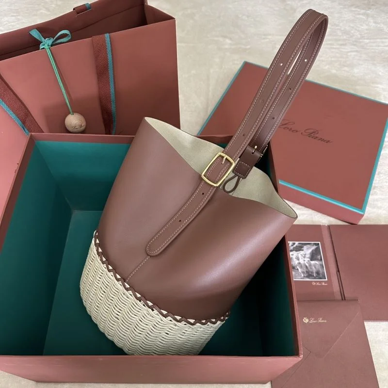 TravelReady Loro Piana Bucket Bags 44054