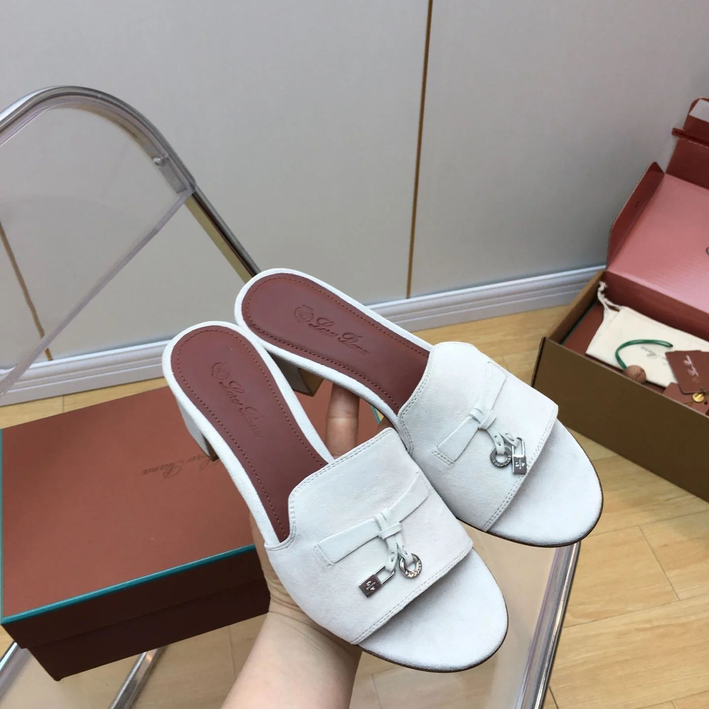 Loro Piana Sandals Stretchable 6176
