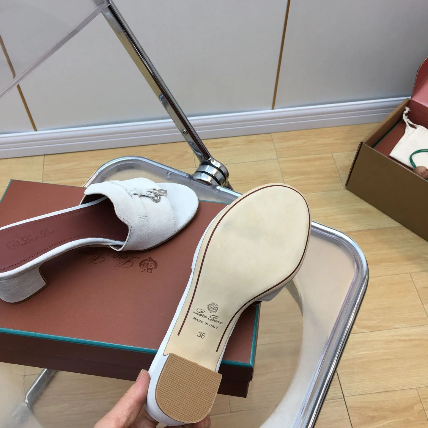 Loro Piana Sandals Stretchable 6176