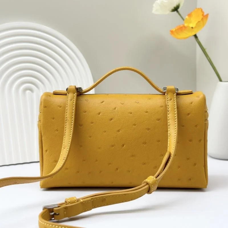SmoothTexture Loro Piana Satchel Bags 49237