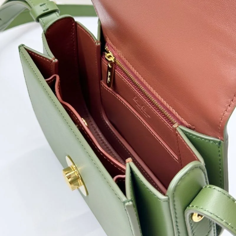 SmoothTexture Loro Piana Satchel Bags 44441