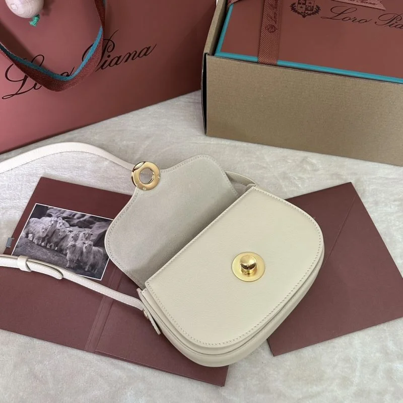 SmoothTexture Loro Piana Satchel Bags 43926