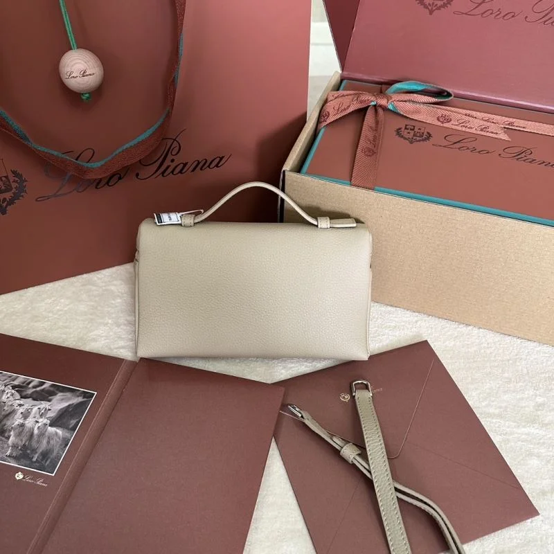 Minimalist Loro Piana Satchel Bags 43870