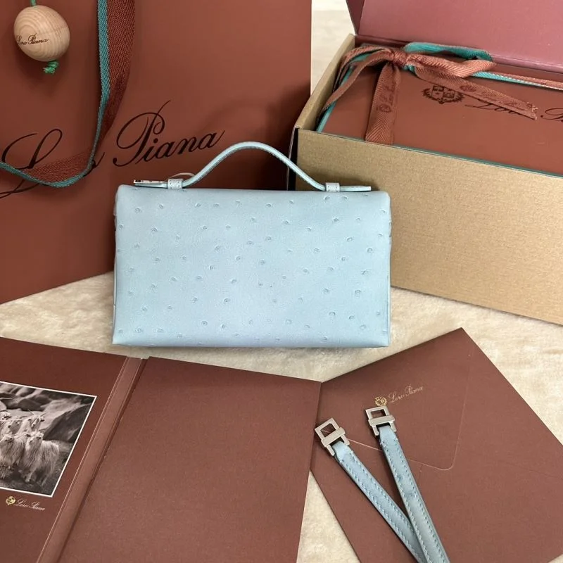 WaterResistant Loro Piana Satchel Bags 43847