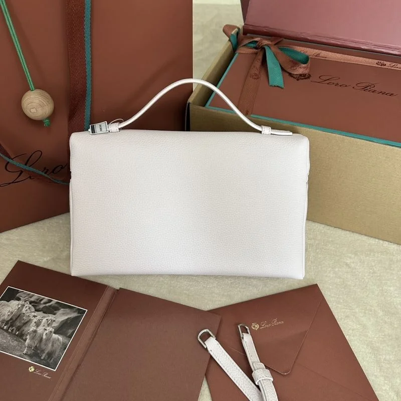 Upgraded Loro Piana Satchel Bags 43846