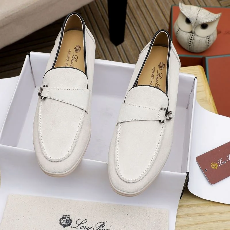 Bright Loro Piana Shoes 4253