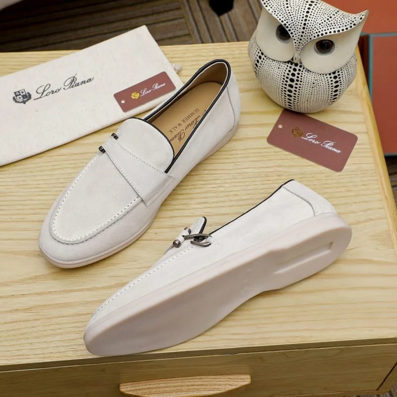 Bright Loro Piana Shoes 4253
