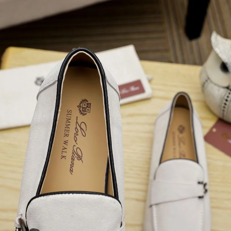 Bright Loro Piana Shoes 4253