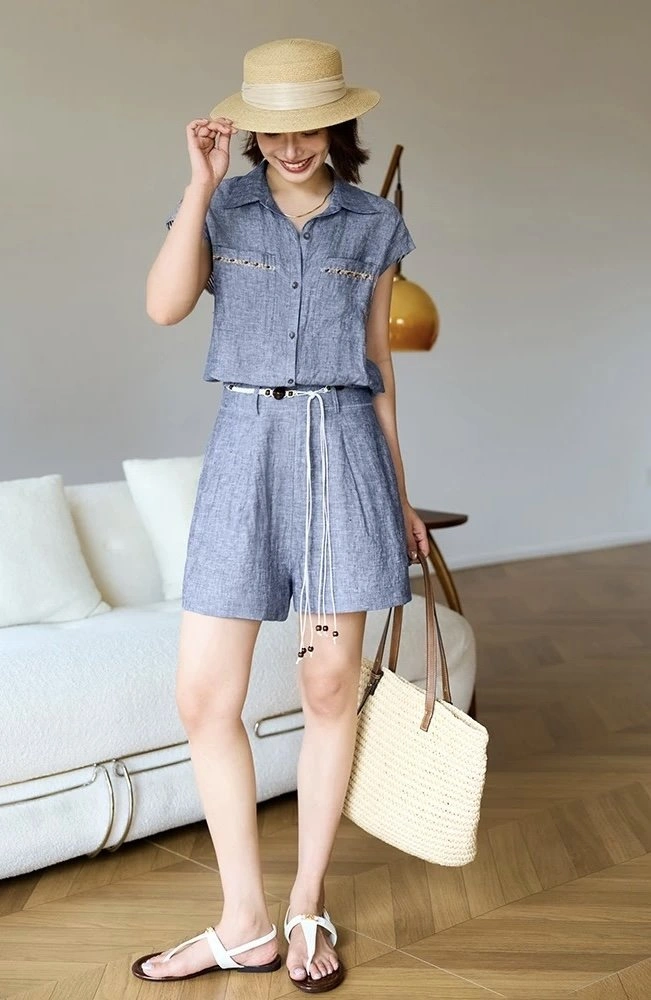 Unisex Loro Piana Short Suits 156634