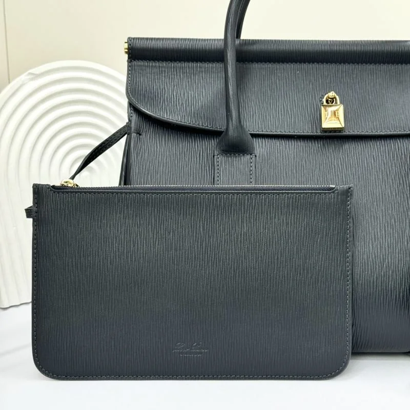 Loro Piana Top Handle Bags Soft 44129