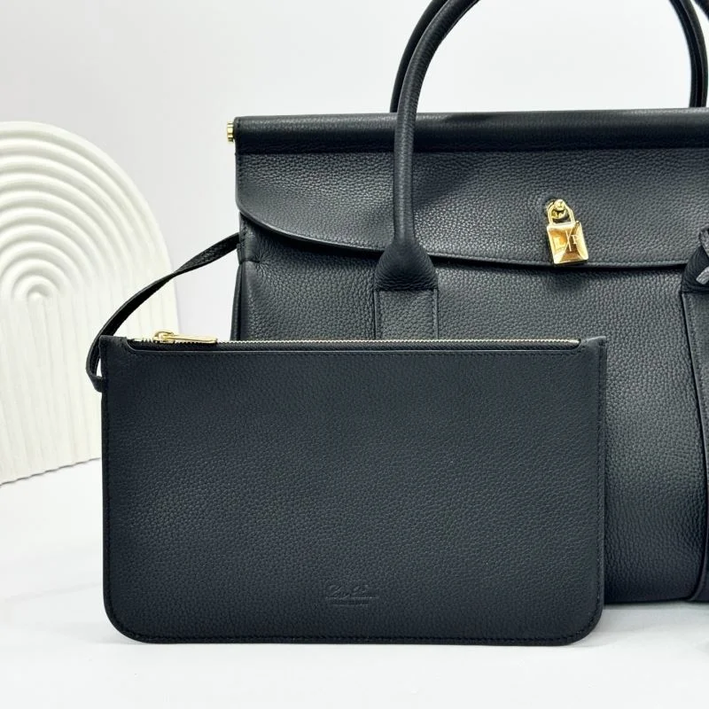 Flexible Loro Piana Top Handle Bags 44125
