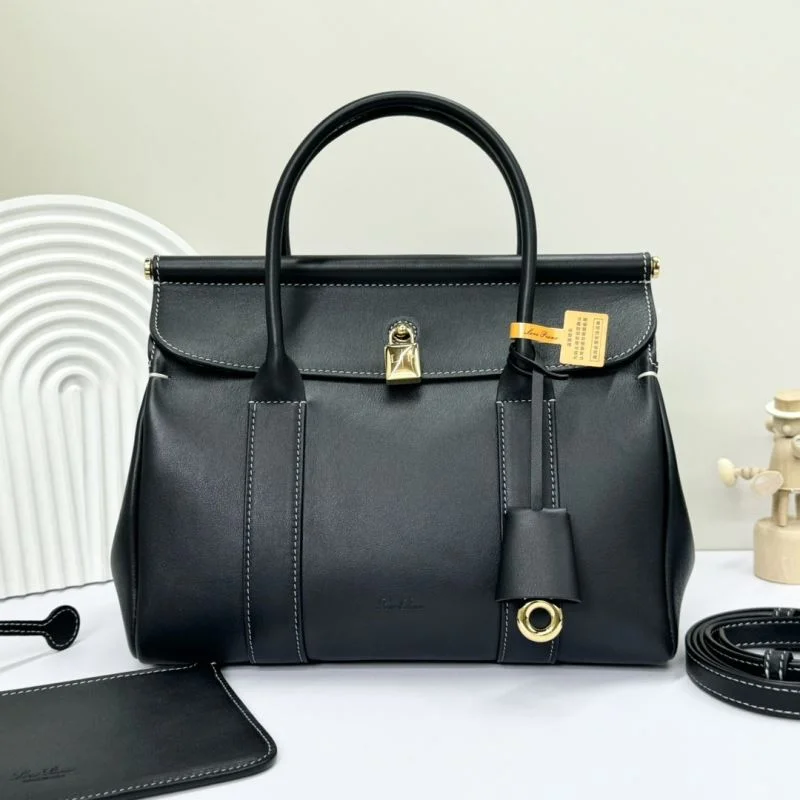 Lightweight Loro Piana Top Handle Bags 44127
